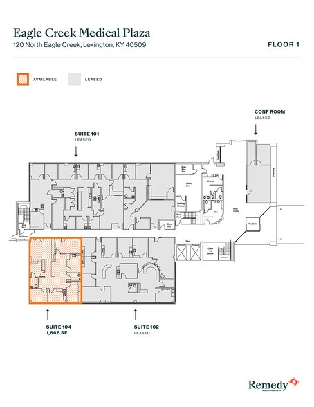 More Photos Of 120 N Eagle Creek Dr, Lexington Medical For Lease