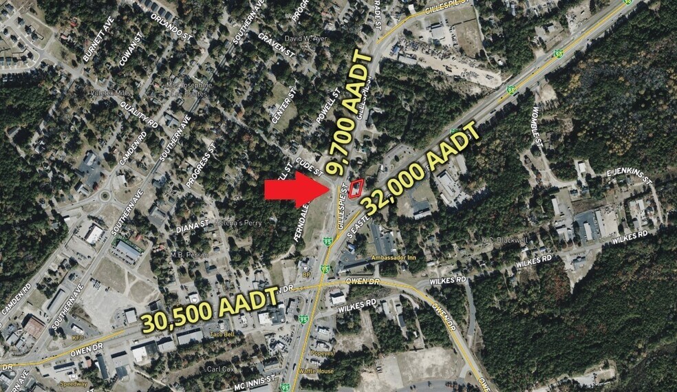 More Photos Of 1935 Gillespie St, Fayetteville Convenience Store For Sale