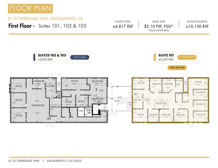 More Photos Of 8110 Timberlake Way, Sacramento Medical For Lease