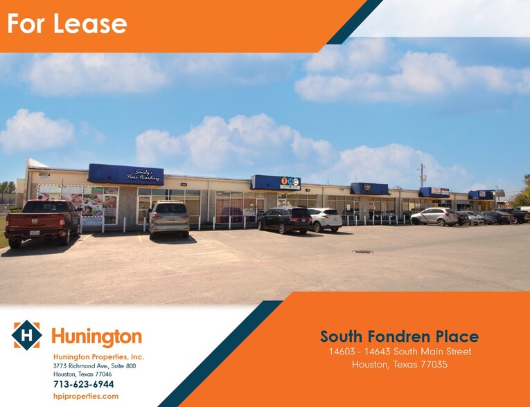 Primary Photo Of 14603-14643 Main St, Houston Storefront For Lease