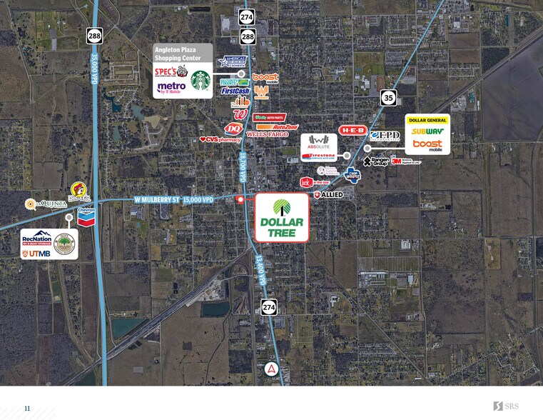 More Photos Of 201 W Mulberry St, Angleton Freestanding For Sale