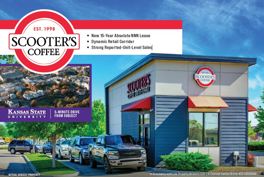 Primary Photo Of 407 McCall Rd, Manhattan Fast Food For Sale