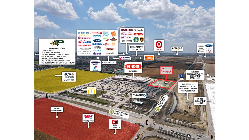 More Photos Of 1898 Dallas Pkwy, Prosper Fast Food For Sale