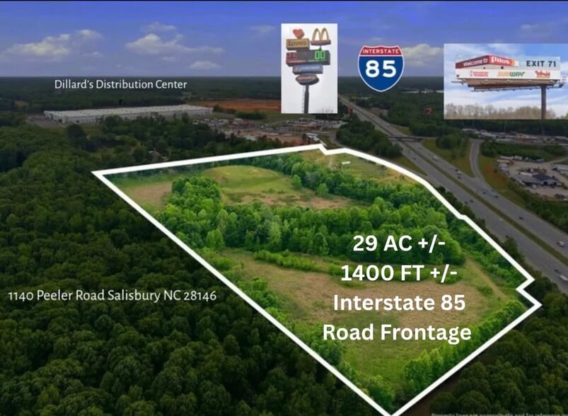 Primary Photo Of 1140 Peeler Rd, Salisbury Land For Sale