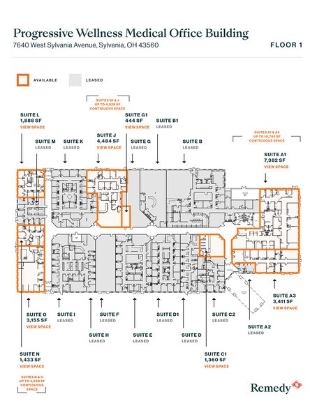 More Photos Of 7640 Sylvania Ave, Sylvania Medical For Lease