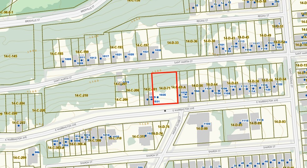 More Photos Of 1035 E Warrington Ave, Pittsburgh Land For Sale