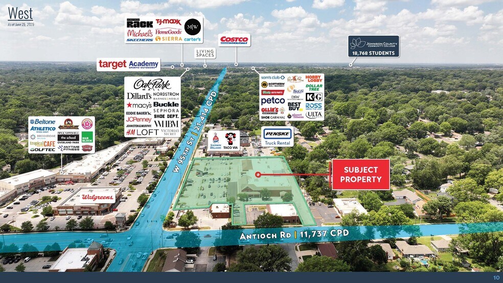 More Photos Of 8800-8858 W 95th St, Overland Park Storefront For Sale