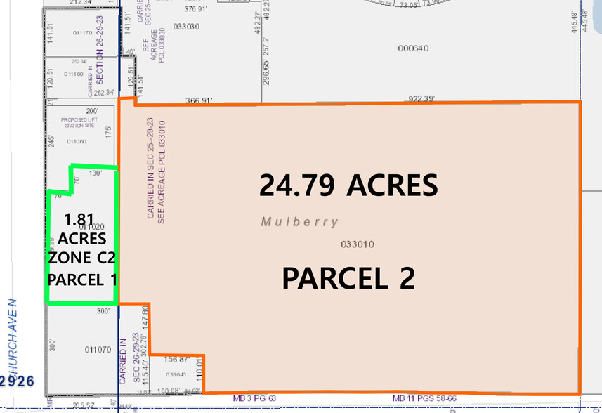 Primary Photo Of CHURCH AVE, Mulberry Land For Sale