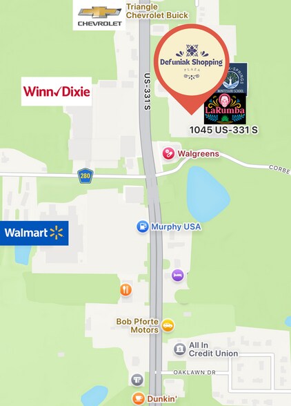 More Photos Of 1045 US 331, Defuniak Springs Storefront For Lease