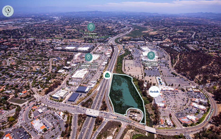 More Photos Of Jefferson St @ Marron Rd. and Highway 78, Carlsbad Land For Sale