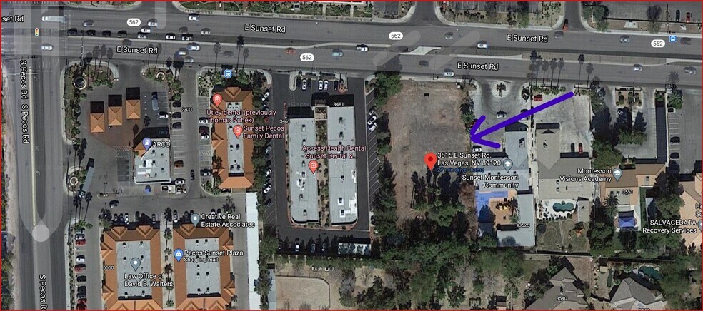 Primary Photo Of 3515 E Sunset Rd, Las Vegas Land For Sale