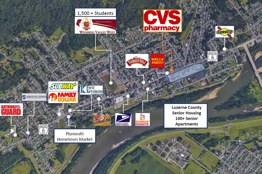 Primary Photo Of 125 E Main St, Plymouth Drugstore For Lease