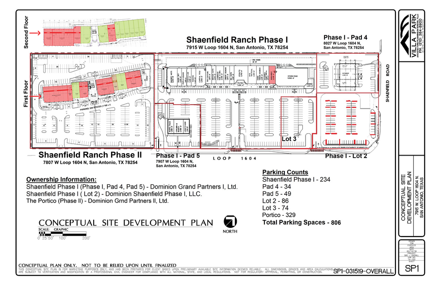 More Photos Of Shaenfield Rd & W Loop 1604 N, San Antonio General Retail For Lease