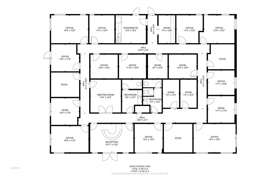 More Photos Of 7836 W Sahara Ave, Las Vegas Office For Sale