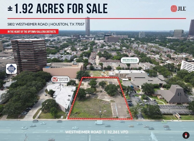 Primary Photo Of 5802 Westheimer Rd, Houston Land For Sale