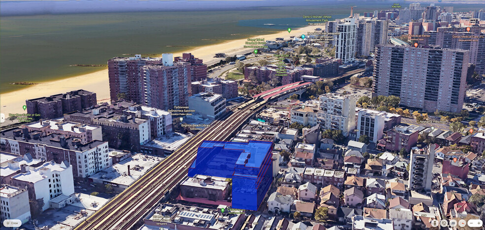 Primary Photo Of 249 Brighton Beach Ave, Brooklyn Land For Sale