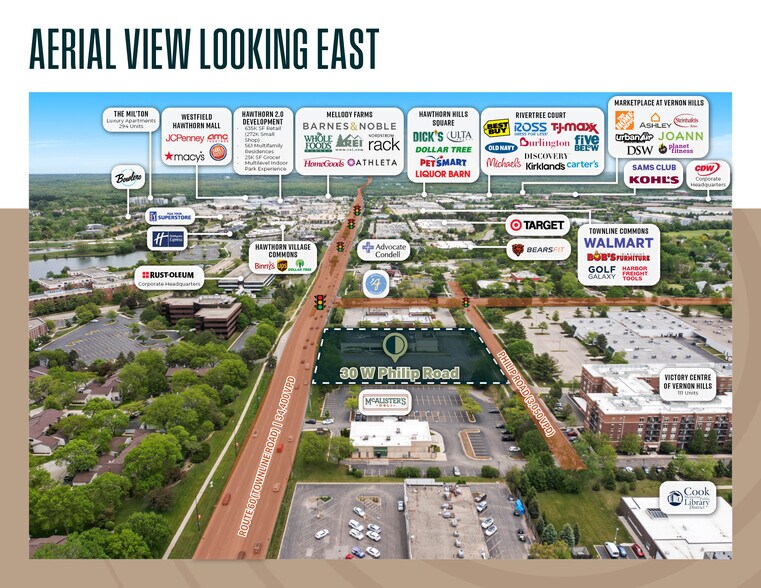 More Photos Of 30 W Phillip Rd, Vernon Hills Freestanding For Sale