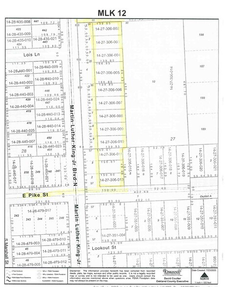 More Photos Of 60 Martin Luther King Jr N Blvd, Pontiac Land For Sale