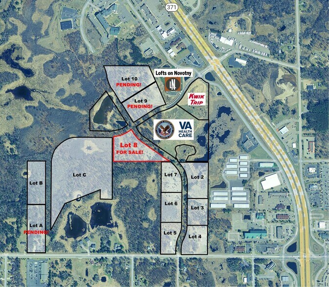 Primary Photo Of Novotny Rd/Lake Forest Rd rd, Baxter Land For Sale