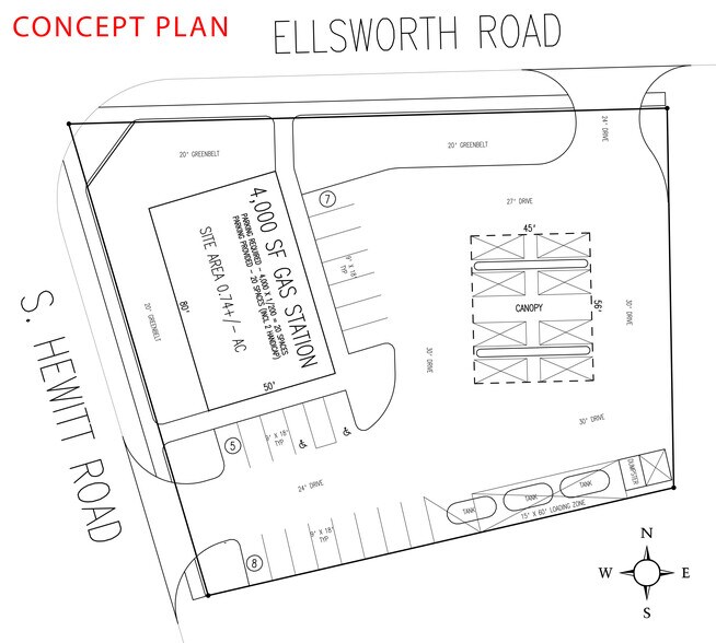 More Photos Of SEC of S Hewitt & Ellsworth Rd, Ypsilanti Land For Sale