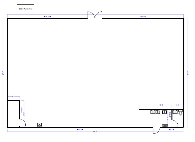 More Photos Of 146-162 E North Ave, Northlake Unknown For Lease