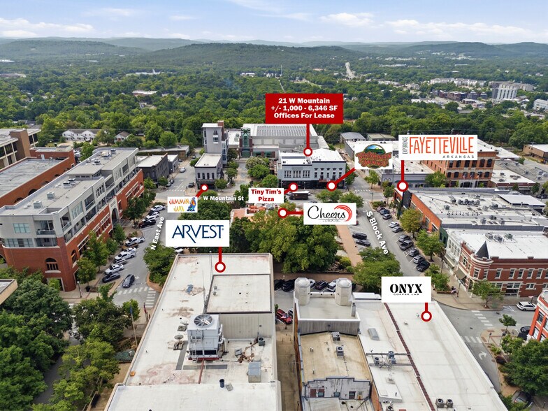 More Photos Of 21 W Mountain St, Fayetteville Storefront Retail Office For Lease