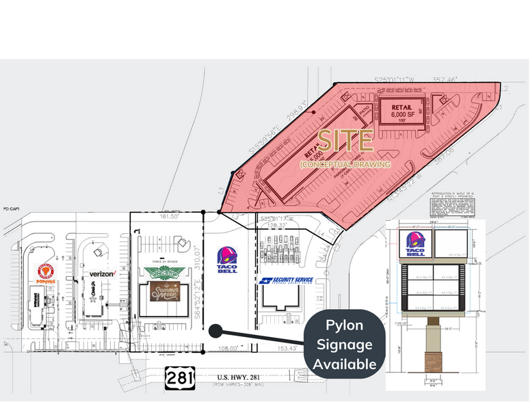 More Photos Of 21114 US-281, San Antonio Freestanding For Lease