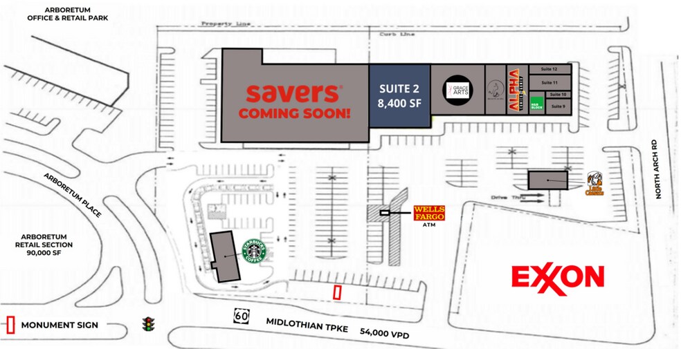 More Photos Of 9131-9219 Midlothian Tpke, Richmond General Retail For Lease