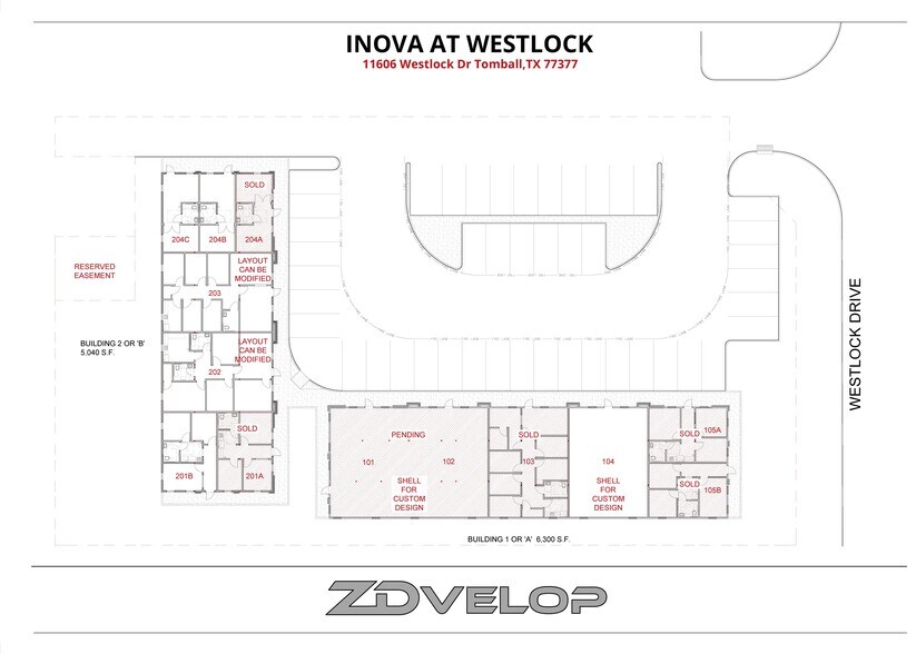 More Photos Of 11606 Westlock Dr, Tomball Medical For Lease