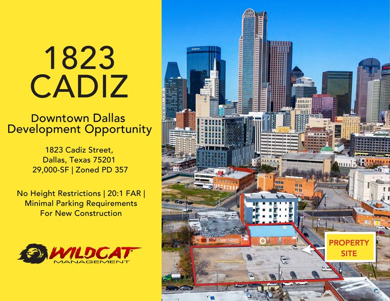 More Photos Of 1823 Cadiz St, Dallas Land For Sale