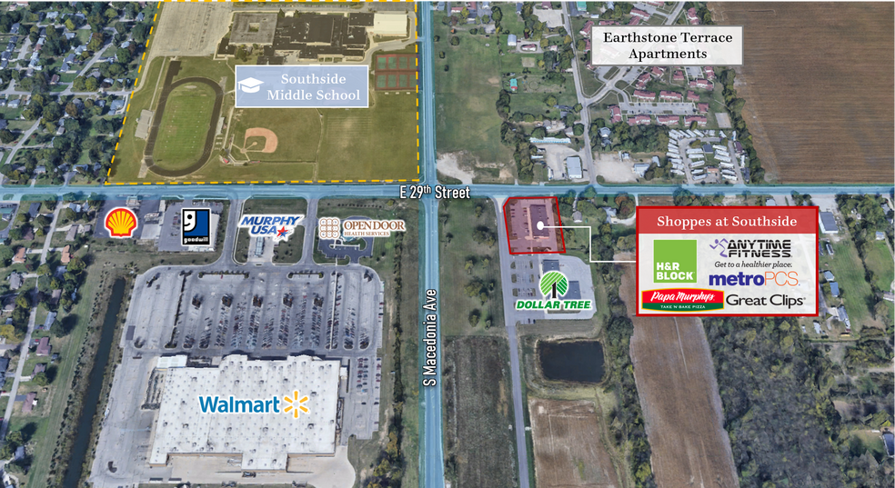 More Photos Of 3618-3636 S Chandler Dr, Muncie Storefront For Sale