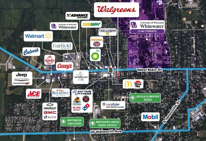 More Photos Of 1041 W Main St, Whitewater Freestanding For Sale