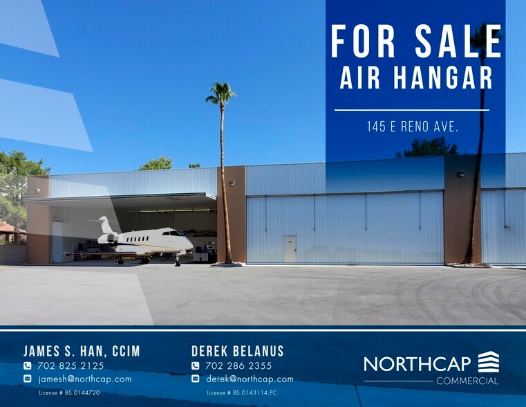 More Photos Of 145 E Reno Ave, Las Vegas Airplane Hangar For Sale