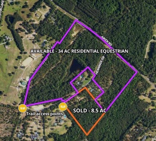 Primary Photo Of Aiken Rd @ Hennings Dr, Vass Land For Sale