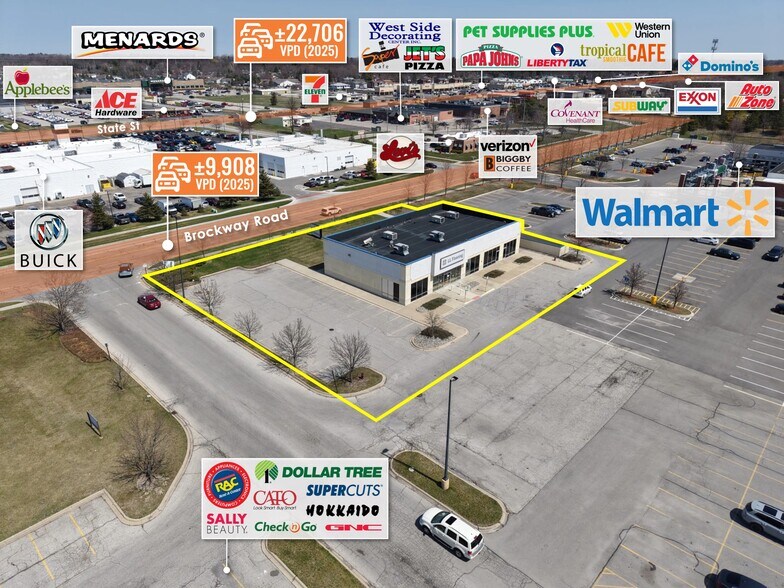 More Photos Of 5901 Brockway Rd, Saginaw Freestanding For Sale