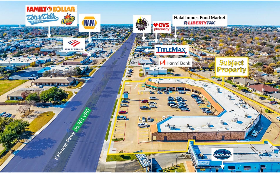 More Photos Of 1115 E Pioneer Pky, Arlington Unknown For Lease