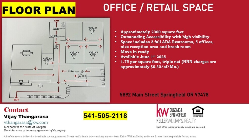 More Photos Of 5892 Main St, Springfield Storefront Retail Office For Lease