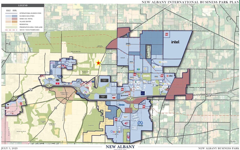 More Photos Of 10937 Johnstown Rd, New Albany Land For Sale