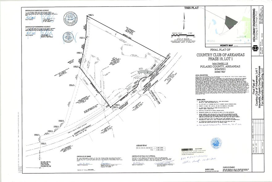 More Photos Of Country Club Pky, Maumelle Land For Lease