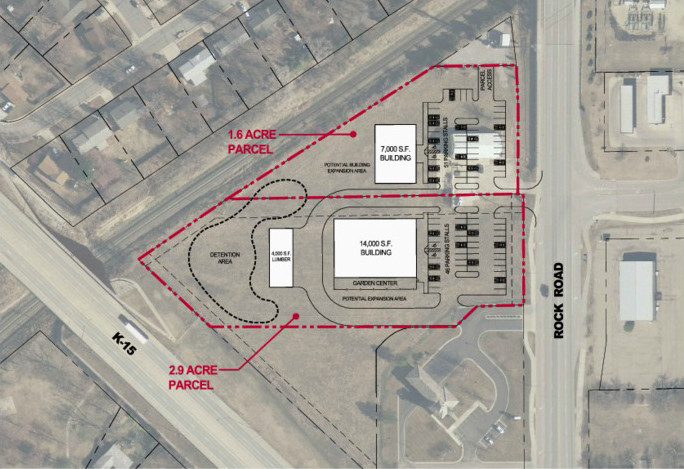 Primary Photo Of K-15 @ Rock Road, Mulvane Land For Sale