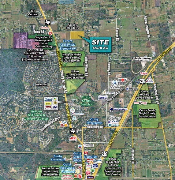 More Photos Of 18345 Miller Wilson Road, Crosby Land For Sale