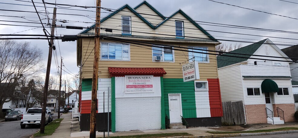 Primary Photo Of 1287 N Washington St, Wilkes-Barre Restaurant For Sale