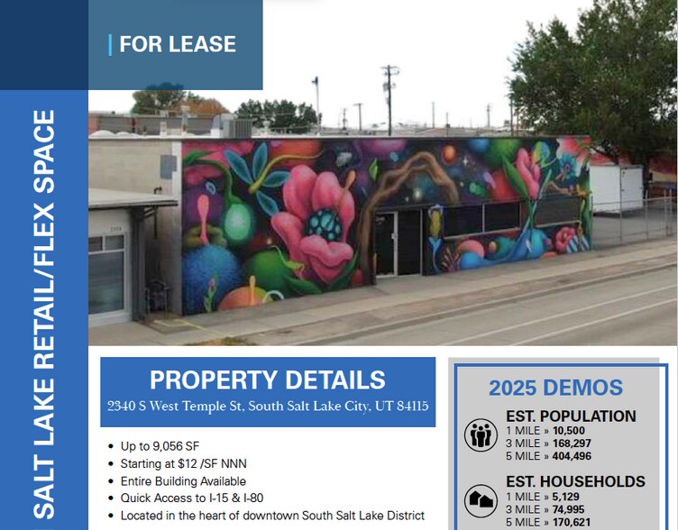 Primary Photo Of 2340 S West Temple, Salt Lake City Light Manufacturing For Lease