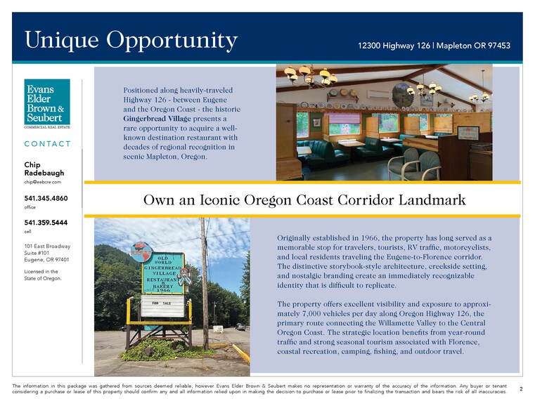 More Photos Of 12300 Highway 126, Mapleton General Retail For Sale