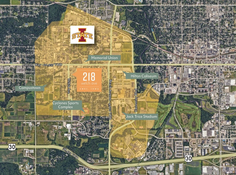 More Photos Of 218 Welch Ave, Ames Freestanding For Sale