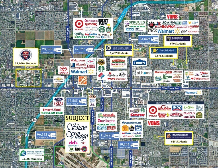 More Photos Of 424-460 W Shaw Ave, Clovis Storefront For Sale