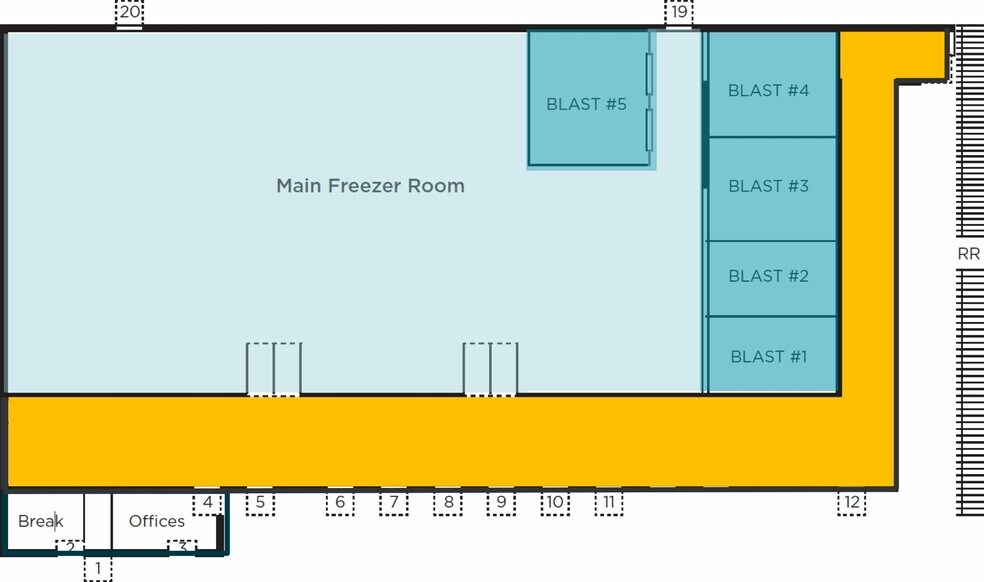More Photos Of 25 Bonhomie Rd, Hattiesburg Refrigeration Cold Storage For Lease