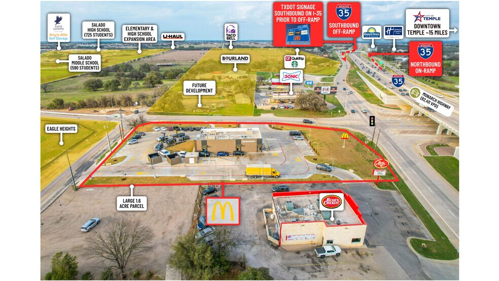 More Photos Of 305 Williams Rd, Salado Fast Food For Sale