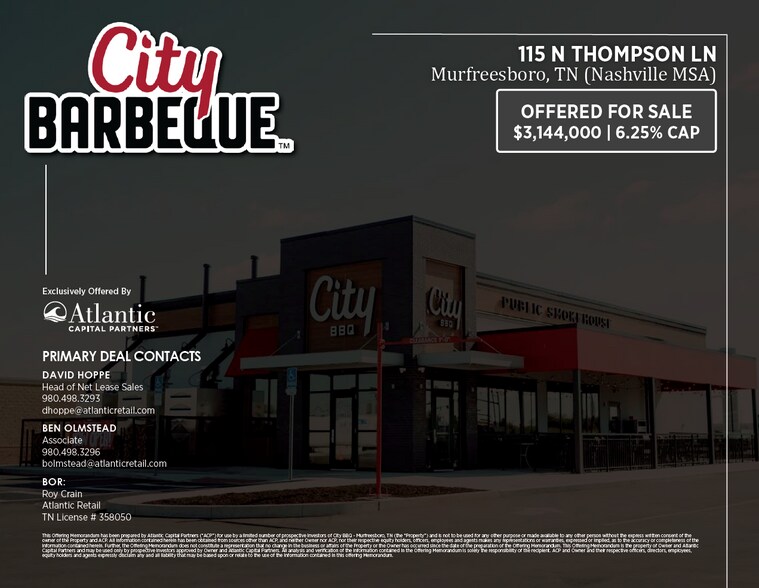 More Photos Of 115 N Thompson Ln, Murfreesboro General Retail For Sale