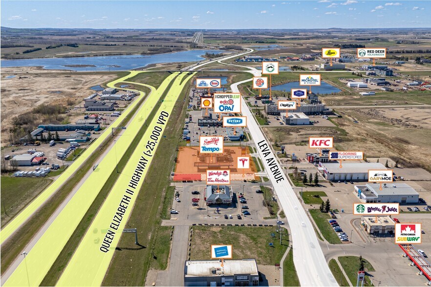 More Photos Of 135 Leva Ave, Red Deer County Restaurant For Sale